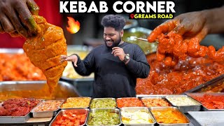 MOST HYPED  KEBAB CORNER 🔥  Greams Road  Foodie Prabu [upl. by Nebur615]