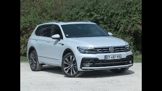 Essai Volkswagen Tiguan Allspace 20 TDI 190 4Motion DSG7 Carat Exclusive 2018 [upl. by Eniaj]