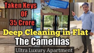 Taking Luxury 35 Crore Flat Possession in quotThe Camelliasquot Deep Cleaning Done [upl. by Anesusa]