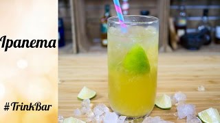 Ipanema  alkoholfreier Cocktail selber machen  Rezept  Trinkbar [upl. by Nnairrek]