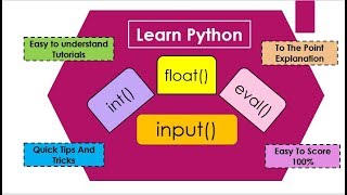 Input Data Using Python [upl. by Adlee]