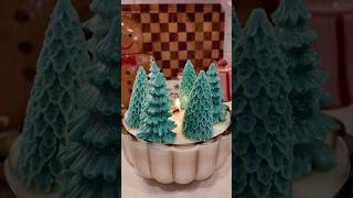 winter diy candle❄️🌲☃️candle diy candlemaking aesthetic christmas [upl. by Nawotna]