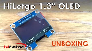 UNBOXING HiLetgoR 13” SPI OLED Module [upl. by Norty]