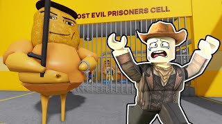 MEME Gegagedigedago NUGGET dalam BARRYS PRISON RUN Roblox Malaysia [upl. by Nnazil695]