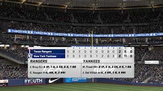 ALCS has started YANKEES win against RANGERS in Game 1  ALCS 2025 [upl. by Sallyanne423]