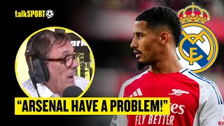 Tony Cascarino CLAIMS Arsenal Could LOSE Saliba If They Dont CHALLENGE For The Champions League 😱👀 [upl. by Selimah]