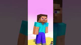 Run Challenge 3 with Steve VS Mutant Enderman  Funny Animation minecraft minecraftsteve shorts [upl. by Ube]