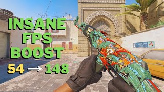 INSANE FPS BOOST in CS2 [upl. by Yalc]