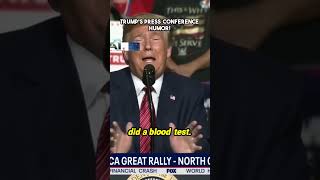 Trumps Press Conference Humor Hilarious Moments You Cant Miss shorts [upl. by Edric]