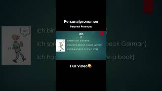 Full Video👆👆  germanlanguage deutschlernen short [upl. by Eelrebma]