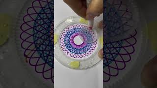 Spirograph Serenity ASMR Art to Ease Stress amp Soothe Your Mind asmrsounds satisfying asmr usa [upl. by Anerres598]