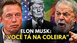 É ASSUSTADOR Como O Lula está Obcecado pelo Elon Musk e o Povo Brasileiro vai sofrer por esse ÓDIO [upl. by Janetta]