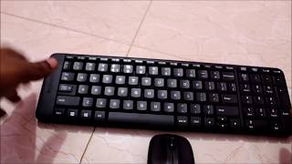 Logitech Wireless Keyboard and Mouse combo MK215 [upl. by Wojcik209]