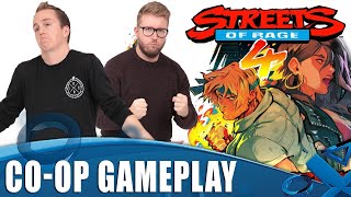 Streets Of Rage 4  Coop Gameplay on PS4 [upl. by Oniratac313]