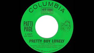 1963 Patti Page  Pretty Boy Lonely [upl. by Romie]