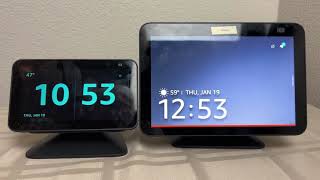 How to make an Amazon Echo Show act as an always on clock [upl. by Tomaso]