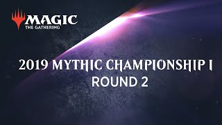 2019 Mythic Championship I  Round 2 Draft Mike Sigrist vs Francesco Hugony [upl. by Anrol]