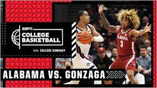 Alabama UPSETS No 3 Gonzaga  Full Game Highlights [upl. by Ambie]