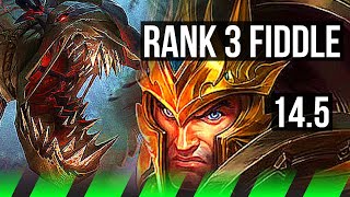 FIDDLE vs J4 JNG  Rank 3 Fiddle Comeback 700 games 8412 Dominating  NA Challenger  145 [upl. by Hickie]