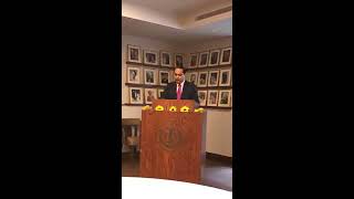 University of Texas School of Law  LLM Graduation Speech  2018  Juan Daniel Arau [upl. by Yeta]