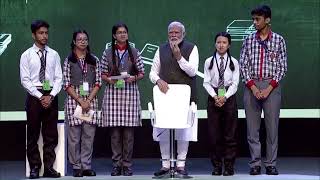 Pariksha Pe Charcha 2022 II I learn a lot from you all  PM Narendra Modi [upl. by Einaffets326]