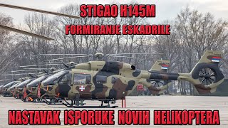 STIGAO NOVI HELIKOPTER NA BATAJNICU  H145M [upl. by Aserehc]