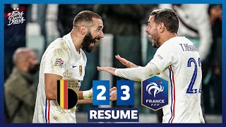 Belgique 23 France le résumé  Demi Finale UEFA Nations League I FFF 2021 [upl. by Hathcock]