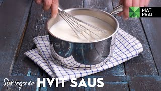 Hvit saus  MatPrat [upl. by Oam]