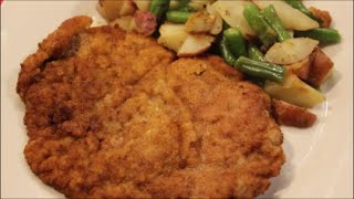 Veal  How to Make Breaded Veal Steak Recipe Ternera Empanada Episode 067 [upl. by Lettig602]