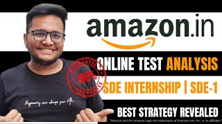 Amazon Online Test for SDE Internship and SDE 1  How to prepare  Apply Now 🔥 [upl. by Lucretia]