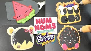 Num Noms and Shopkins Pancake Art [upl. by Knowles]