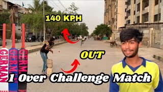 I Won the Challenge Faced a 140 KPH Fast Ball  Interesting Match 😲 Daniz Verse Vlog [upl. by Haskel]