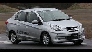 2013 Honda Brio Amaze first drive [upl. by Kerwinn]