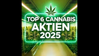 Top 6 CannabisAktien 2025 🌿🚀 Gewinner der Legalisierungswelle [upl. by Randie]