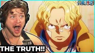 SABO EXPOSES THE REVERIE One piece 1117 reaction [upl. by Pardoes]