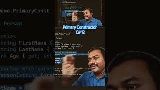 What is a primary constructor in C in Tamil coding csharp [upl. by Tudor255]