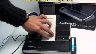 Fujitsu ScanSnap S1300 Duplex ADF Document Scanner review [upl. by Ellswerth901]