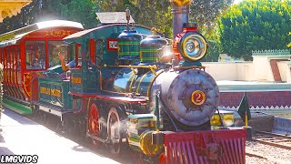 4K Disneyland Railroad  Pre Closure  4K 60FPS POV  Disneyland Park California [upl. by Nwahsat]