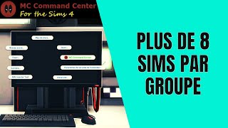 Plus de 8 sims par groupe  Tuto MCCC [upl. by Gian156]