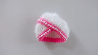 Ladoo Gopal Woollen Pagdi  How To Crochet  youtube ladoogopal [upl. by Airpal]