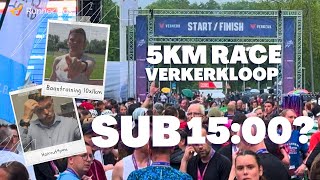 5km race Sub 1500 bij de Verkerkloop [upl. by Nirehtak403]