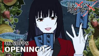 Kakegurui  Opening 1 4K 60FPS  Creditless  CC [upl. by Gwenn]