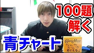 【作業用勉強動画 3時間耐久】青チャート100題解けるまでかえれません！！ [upl. by Campos841]