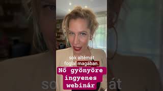 Nő gyönyöre ingyenes webinár november 15én 1800tól ❤️👉 [upl. by Maximilianus]