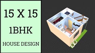 15 x 15 House Plan ll 25 गज में शानदार घर ll 15 x 15 Ghar Ka Naksha ll 15 x 15 House Design [upl. by Nirehs]