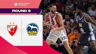 Procidas 25 Points Not Enough as ZVEZDA OVERPOWERS ALBA Berlin  BASKETBALL HIGHLIGHTS R8 202425 [upl. by Gnouh]