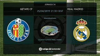 Calentamiento Getafe FC vs Real Madrid [upl. by Dionysus]