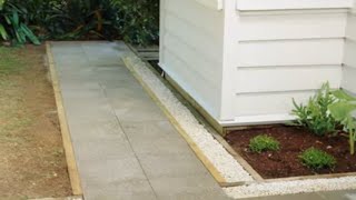 How to Lay Concrete Pavers on Sand  Mitre 10 Easy As DIY [upl. by Saber]