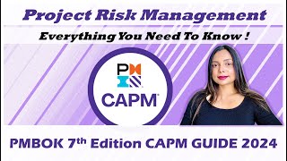 Project Risk Management  Project Management  PMPCAPM Certification 2024 [upl. by Meehyrb236]