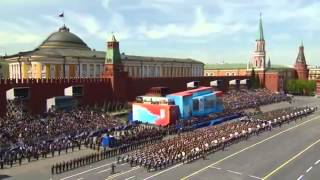 Victory Day Parade 2015  Den Pobedy on Moscows Red Square [upl. by Dasha535]